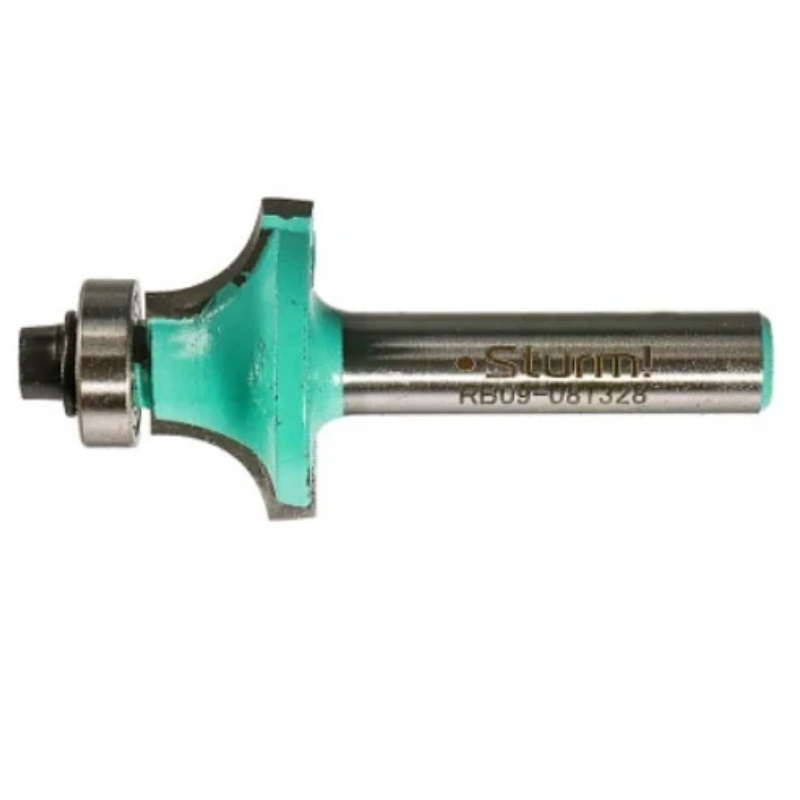 Фреза кромочная калевочная с подшипником Sturm RB09-081328, 12,7 мм, DxHxL 28x12,7x57 мм, хв.8 в Муроме