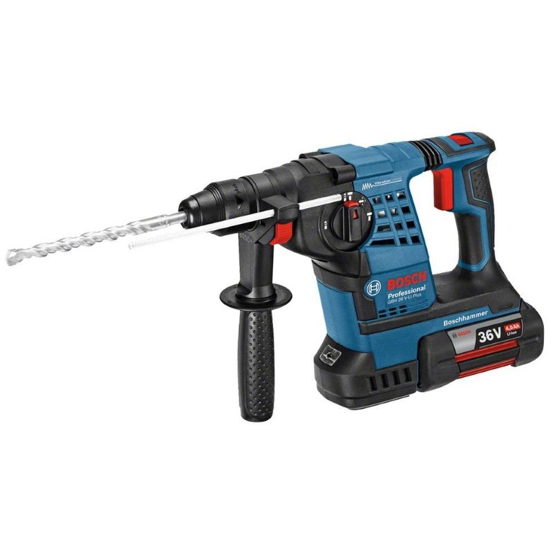 Аккумуляторный перфоратор Bosch GBH 36 V-LI Plus 0.611.906.002 в кейсе, с защитной муфтой, с виброзащитой в Туле