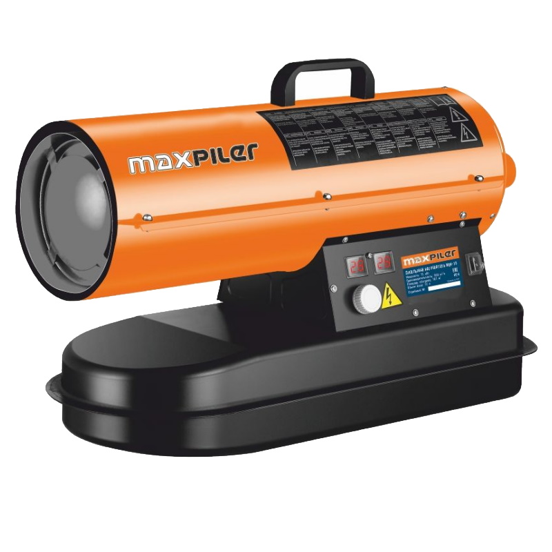 Пушка тепловая дизельная Maxpiler MDH-15 15 кВт 500 мч101 м бак 12л 17765₽