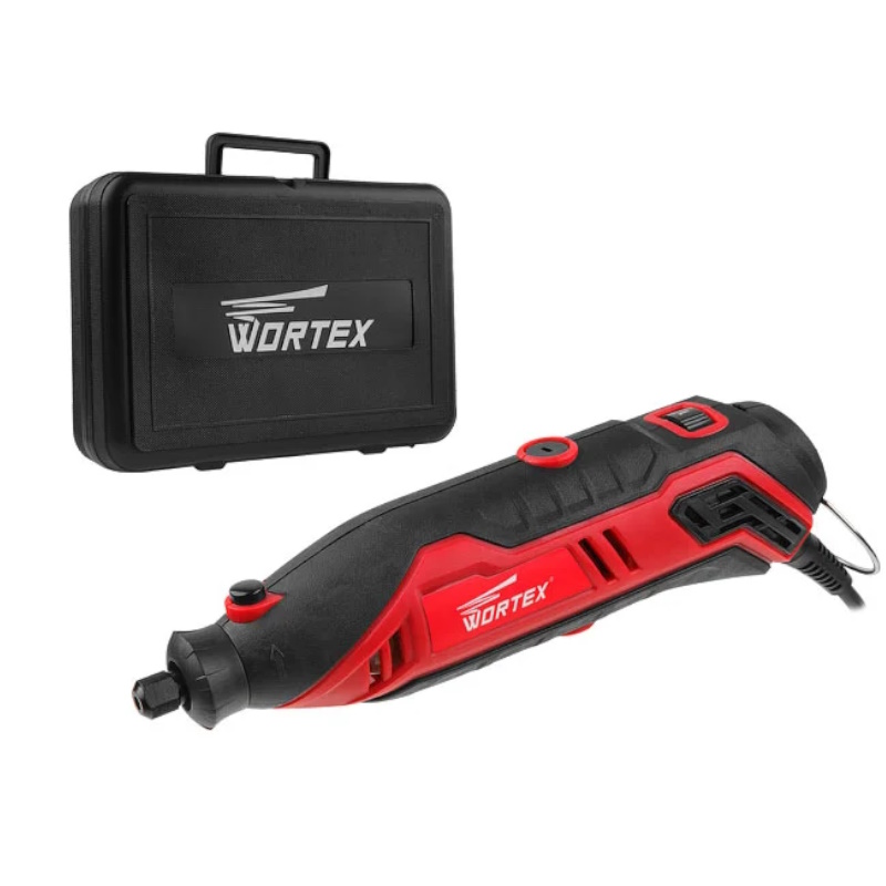 Гравер электрический Wortex MG 3214 E MG3214E0011, в чемодане + аксессуары 140 Вт, 10000 - 35000 об/мин, цанга 2.3   в Угличе