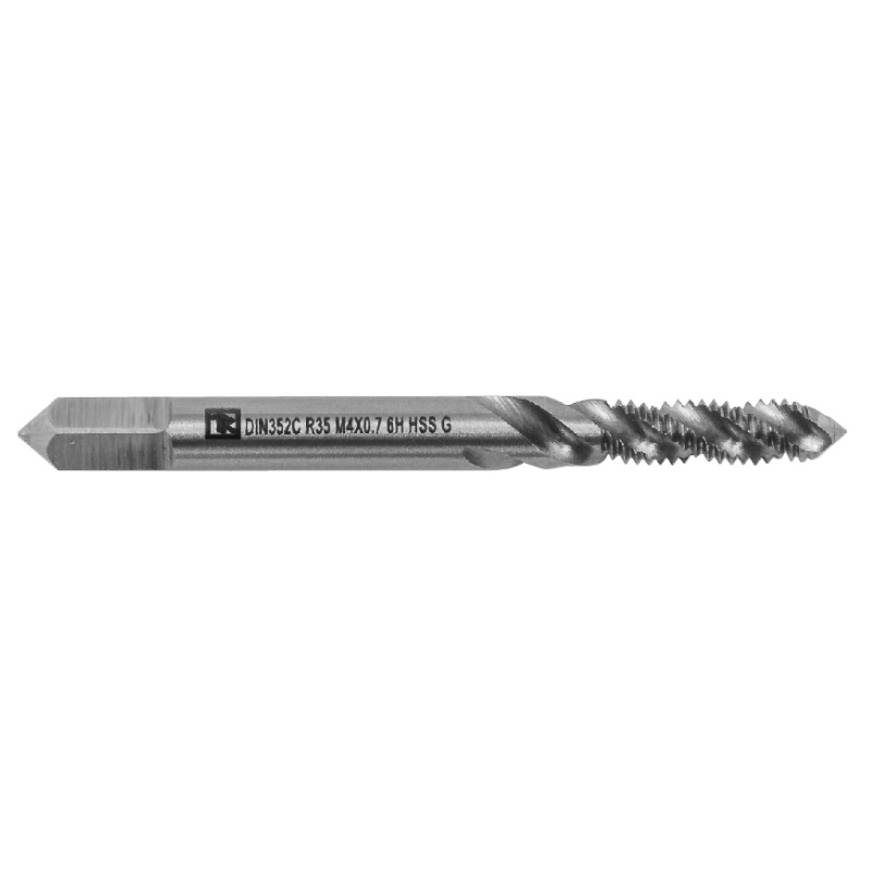 Метчик машинно-ручной Thorvik MTG12175SF T-DRIVE 052858 со спиральной канавкой для глухих отверстий с направляющей в наборе М12х1.75, HSS-G в Кинешме