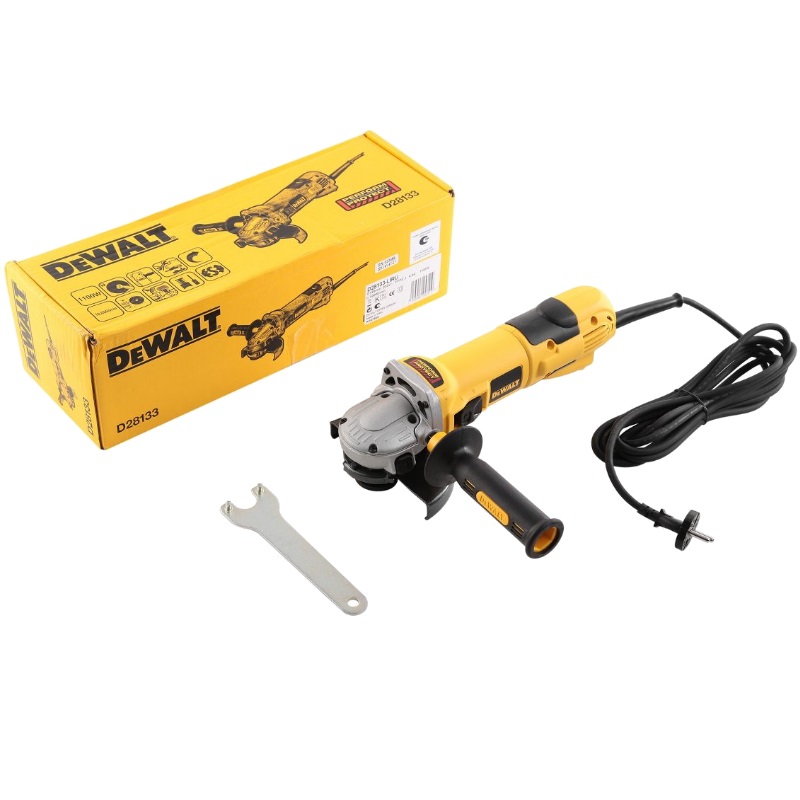 Угловая шлифмашина (болгарка) DeWalt D28133, 125 мм, 1200 Вт, плавный пуск в Переславле