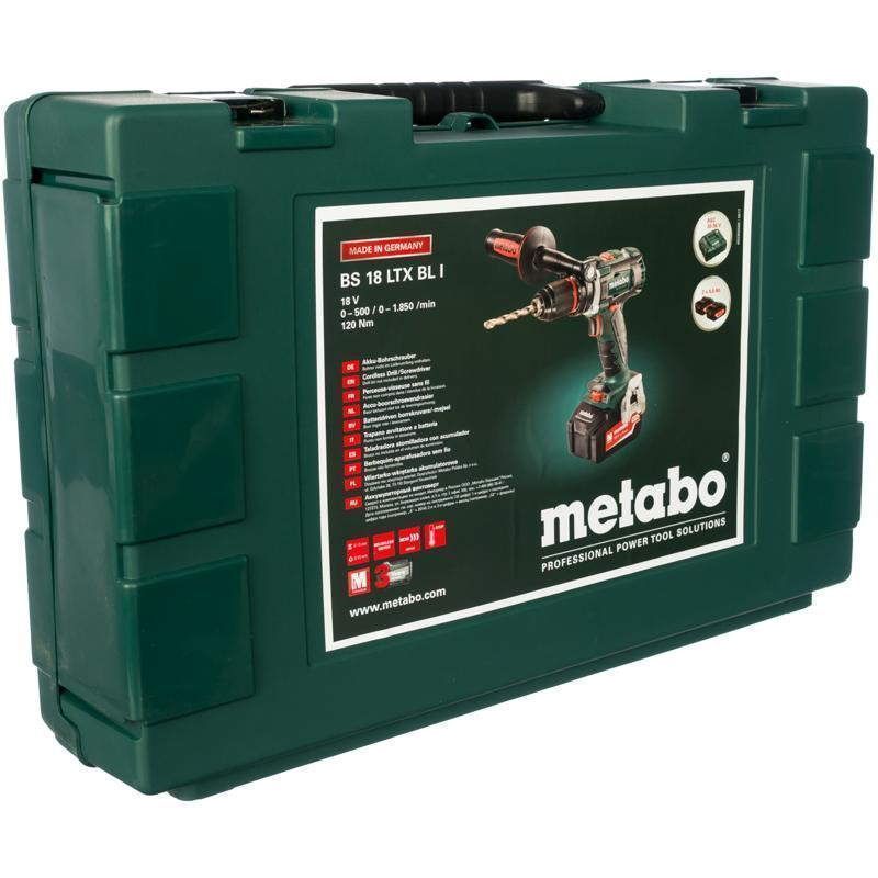 Аккумуляторный винтоверт Metabo BS 18 LTX BL I 602358500 в Муроме