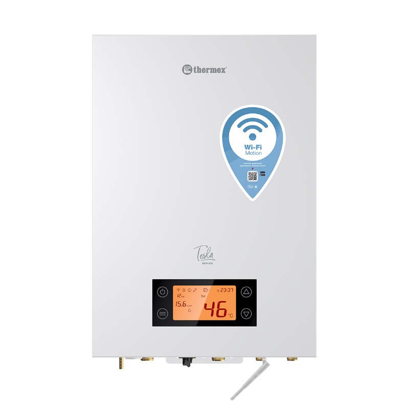 Котел электрический двухконтурный настенный Thermex Tesla 12-24 Wi-Fi в Муроме