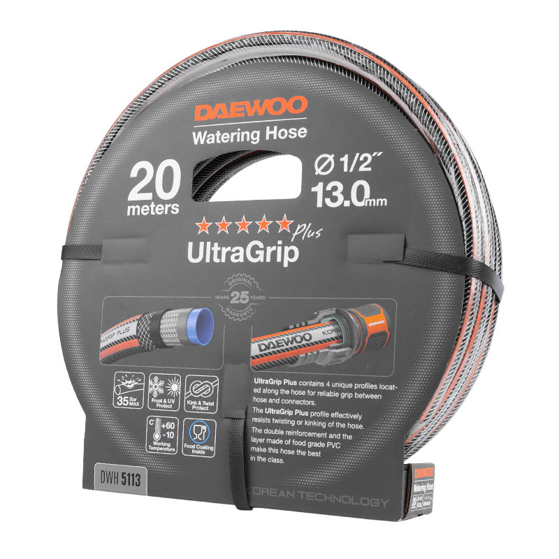 Шланг Daewoo UltraGrip DWH5113, диаметром 1/2", 13мм, длина 20 метров в Коврове