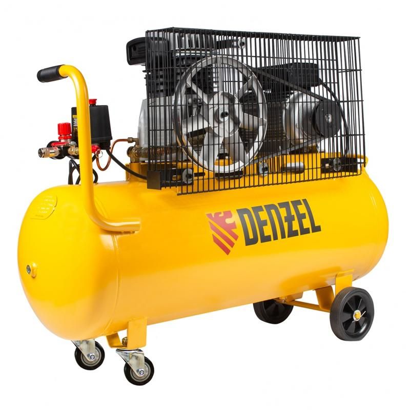Компрессор воздушный Denzel BCI2300/100 58114, 2,3 кВт, 400 л/мин, 100 л, 58114 в Костроме