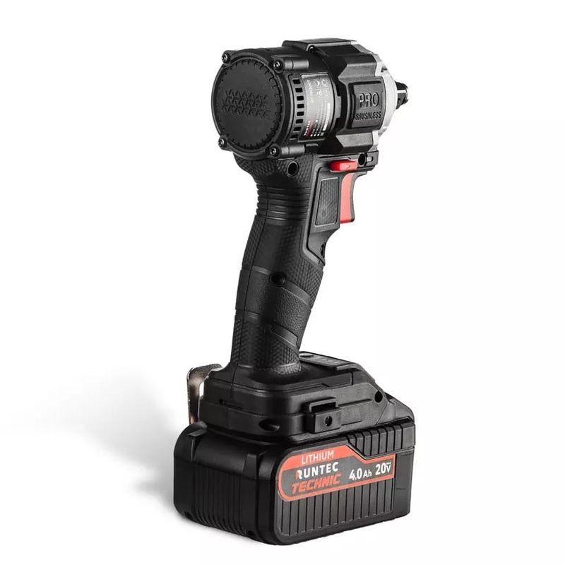 Гайковерт ударный Runtec TECHNIC RT-IW300T аккумуляторный 1/2", 20В, 2*4Ач, 300Нм в Угличе