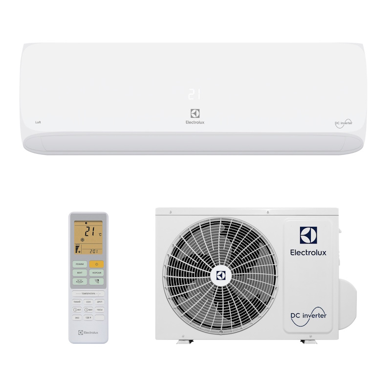 Сплит-система инверторная Electrolux EACS/I-24HAL/N8 НС-1428409, комплект