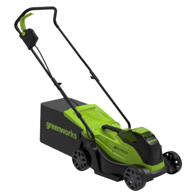 Газонокосилка аккумуляторная Greenworks 24В GD24LM33 VT, 33см;бесщеточная;травосборник 30л;мульчирование(без АКБ и ЗУ) в Муроме