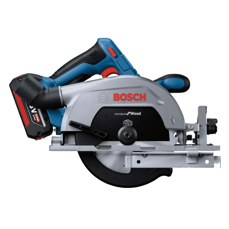 Аккумуляторная циркулярная пила Bosch GKS 185-LI 06016C1223, 1x5.0 Ач, карт.  в Кинешме