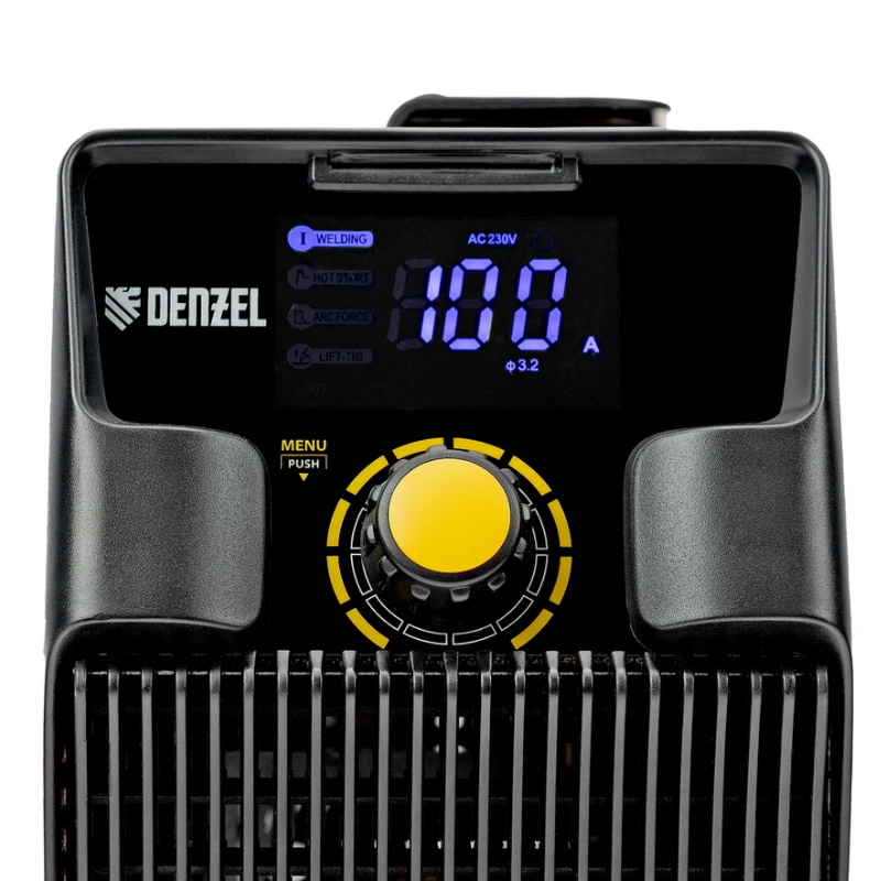 Аппарат инверторный дуговой сварки Denzel SDR-205 Ultra 94360 200 А ПВ 60