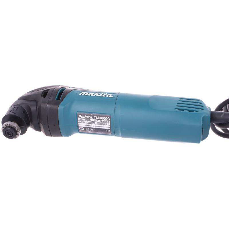 Реноватор Makita TM3000C (6000-20000 оборотов/мин, угол колебаний 3.2, питание 220v, вес 1.4 кг)