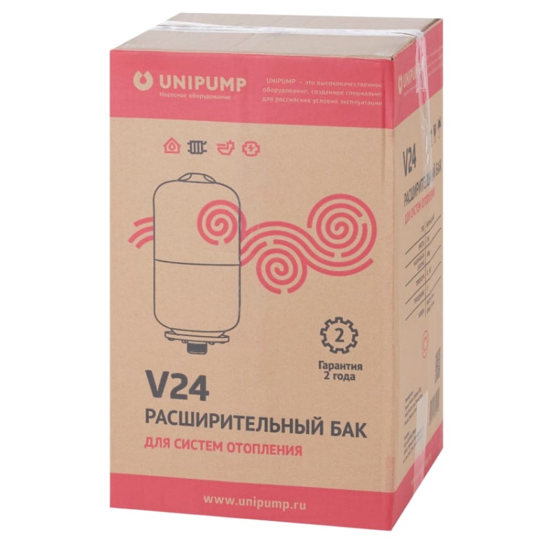 Расширительный бак вертикальный Unipump V24 42595 в Череповце