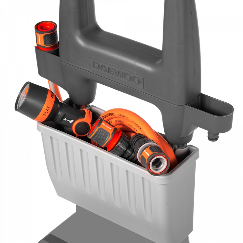 Тележка Daewoo Smart Cart DWR 4040, со шлангом 1/2", 40 м, набором для полива в Муроме