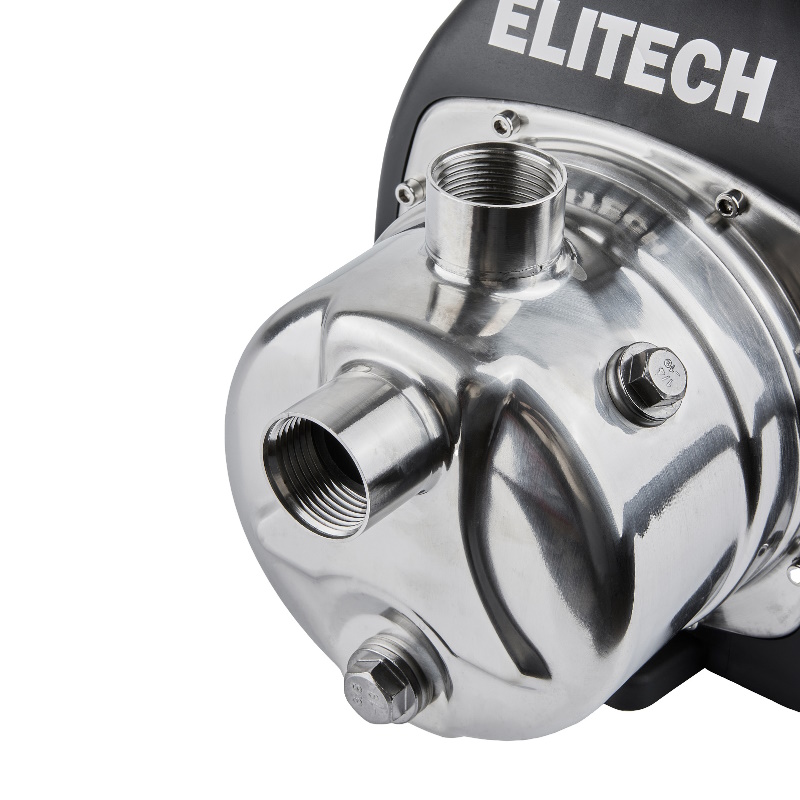 Насос поверхностный Elitech НП 1000Н 205650, 1000 Вт, 3200 л/ч, Н=42 м, Гл=8 м, 4.4 бар, ч/вод в Череповце