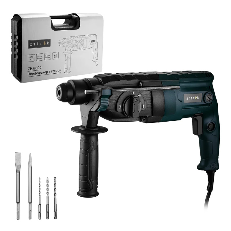 Перфоратор Zitrek ZKH800 085-1051 в кейсе, с защитной муфтой в Угличе