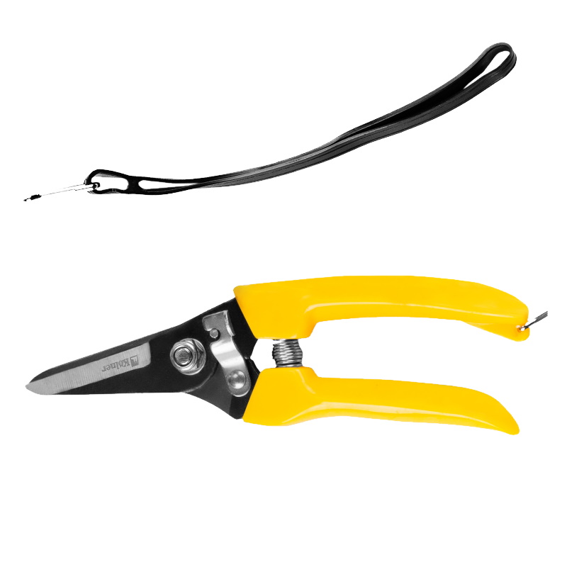Секатор садовый Kolner KHP 170S 4610092016344 с прямыми лезвиями 170 мм 300₽