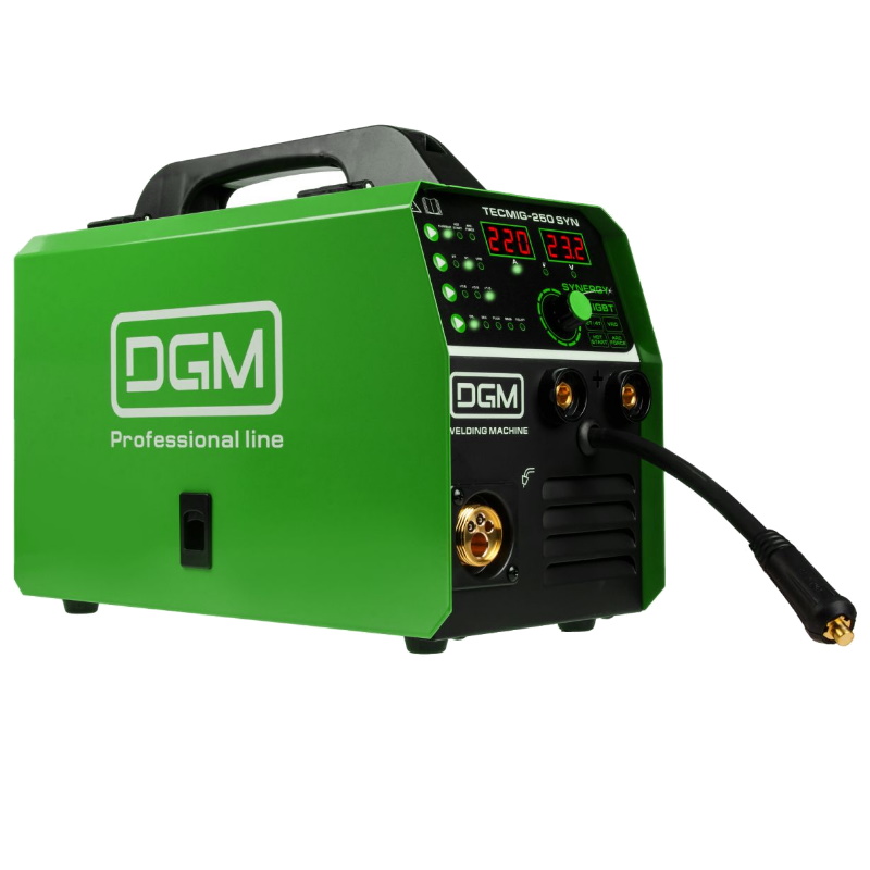Полуавтомат сварочный DGM TECMIG-250 SYN DG5822-7 13686₽