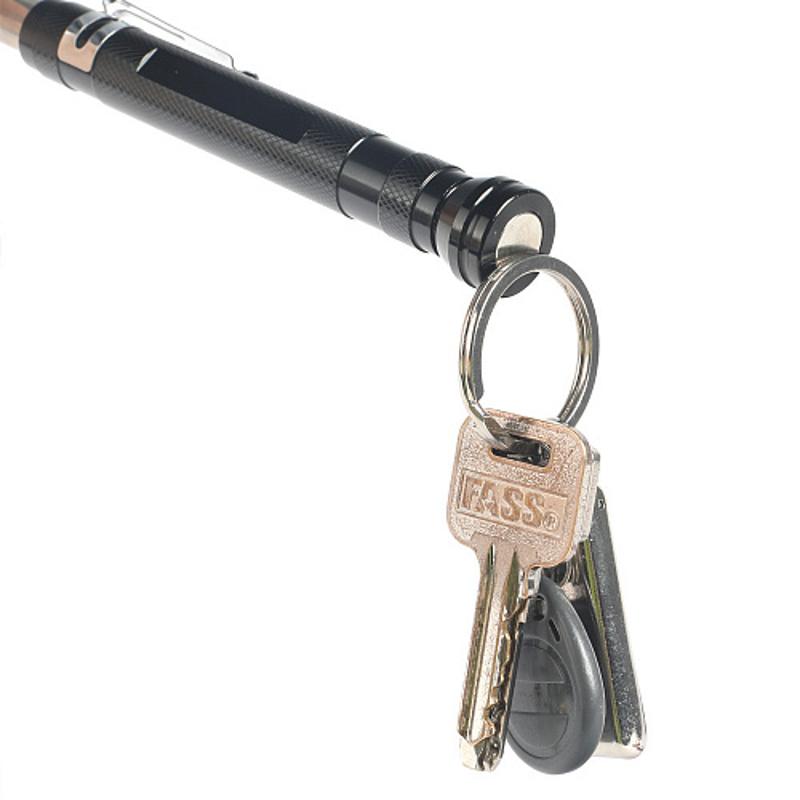 Фонарь с подвижной телескопической штангой Patriot LR 007 Black в Кинешме