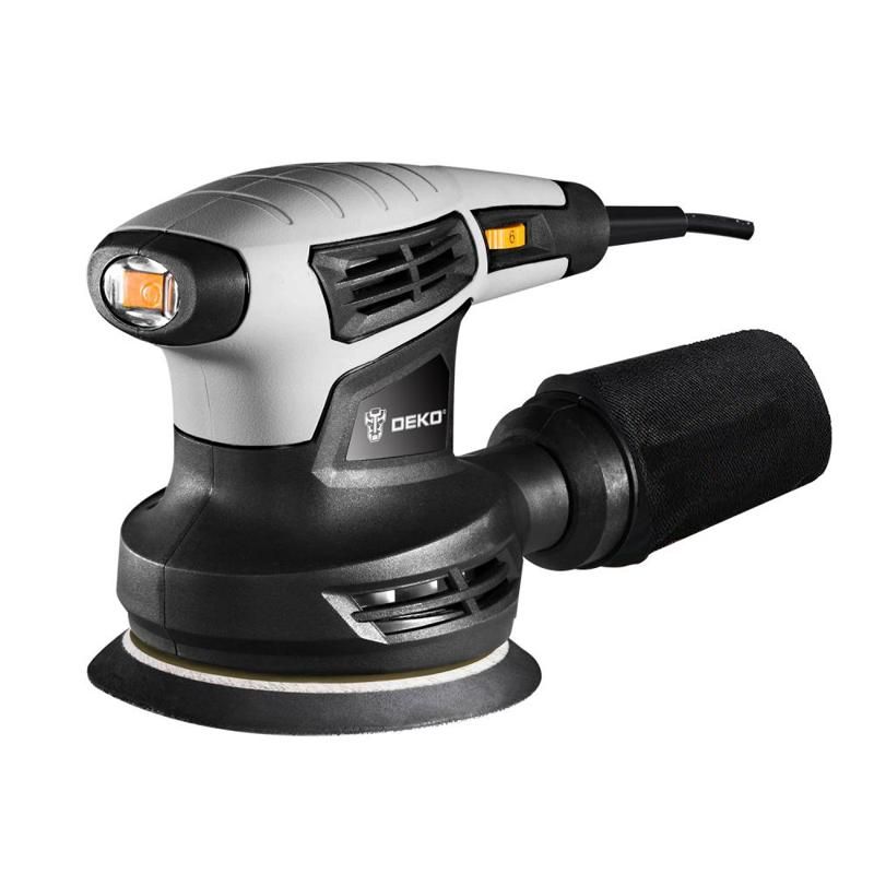 Эксцентриковая шлифовальная машина Deko DKG400-125 063-2203