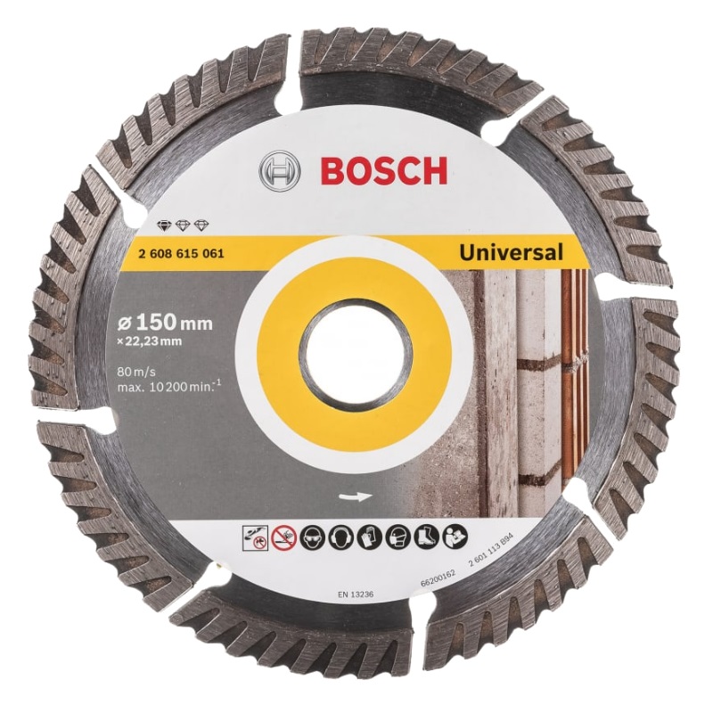 Алмазный диск Bosch STF Universal 2.608.615.061 (150x22,2 мм, материал обработки бетон) в Иваново