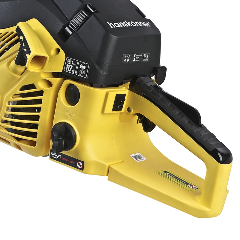 Бензопила Hanskonner HGC4516, 1.6 кВт, шина 16"