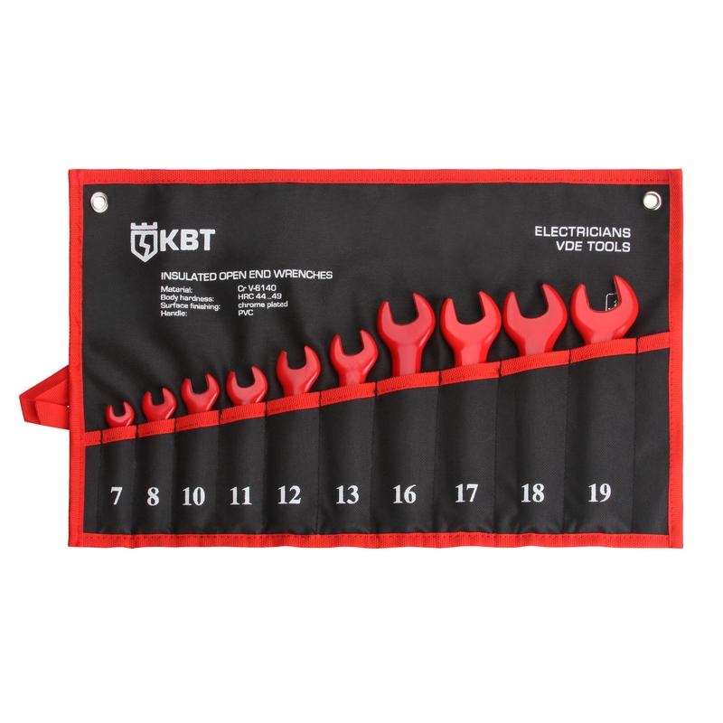 Набор диэлектрических однорожковых ключей КВТ Эксперт НИИ-21 74707 11125₽