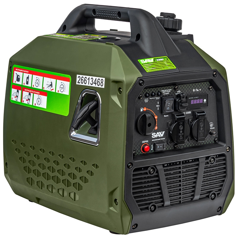 Бензогенератор инверторный SAV G3300ESi 555558 в Иваново