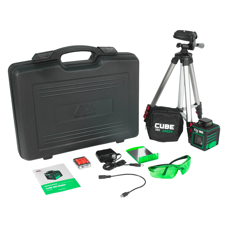 Лазерный уровень ADA Cube 360 Green Ultimate Edition А00470 в Иваново