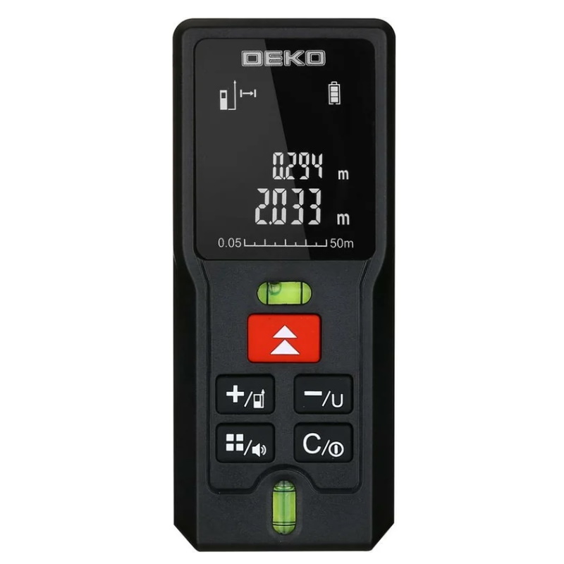 Лазерный дальномер Deko GLS-50 065-0242, вес 72 г, точность 2 мм в Коврове