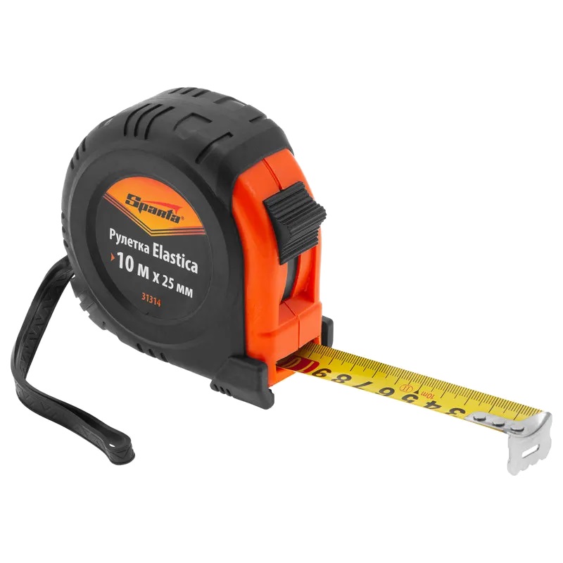 Рулетка Sparta Elastica 31314 (10м x 25мм, обрезиненный корпус) в Костроме