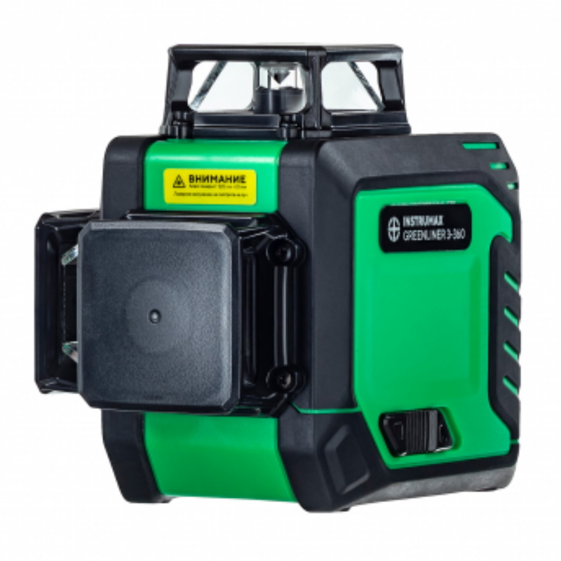 Комплект лазерный уровень Instrumax GREENLINER 3-360 SET+штатив телескопический с резьбой 1/4 (5/8) дюйма INSTRUMAX TR-120 IM0149_K в Вологде