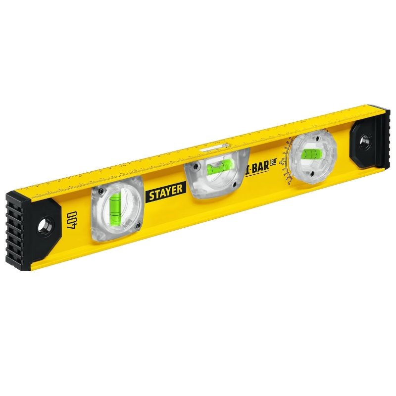 Уровень Stayer I-Bar 180 3470-040, с поворотным глазком, двутавровый, 400 мм