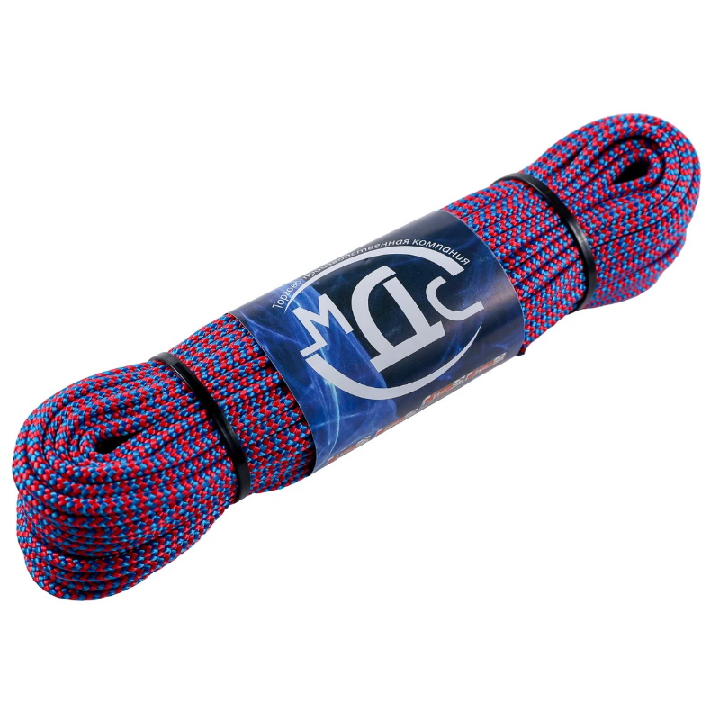 Шнур полипропиленовый плетёный МДС 00-00000200 4 мм 16-ти прядный 30 м 374₽