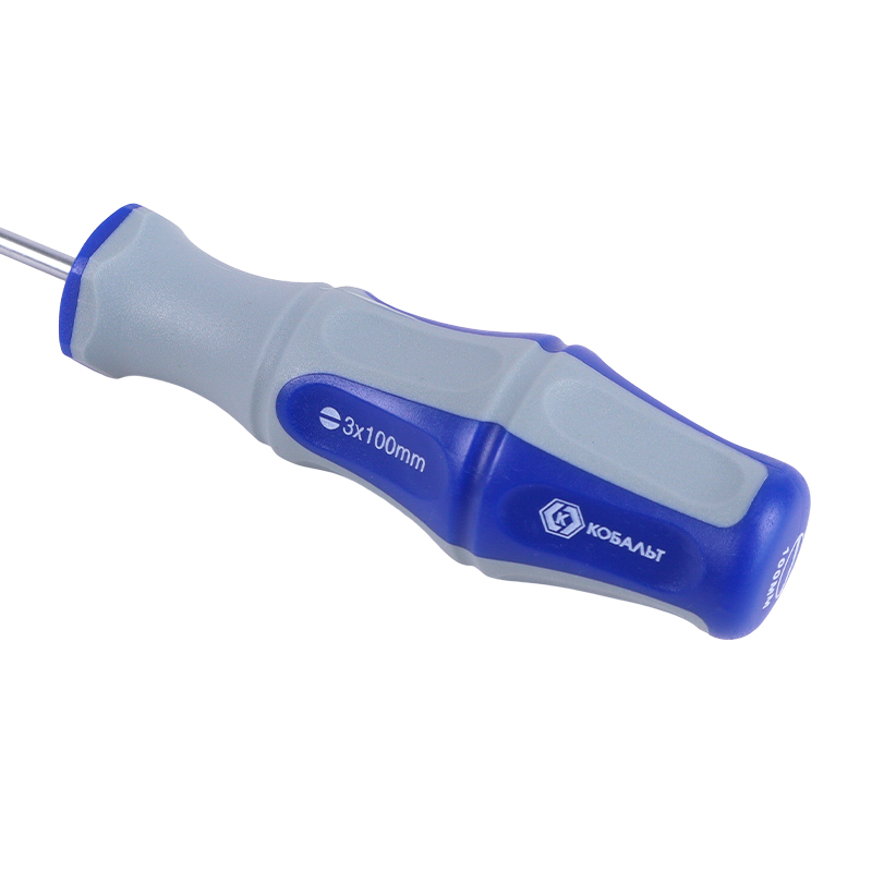 Отвертка Ultra Grip SL 3 х 100 мм CR-V Кобальт 646-232 в Ярославле