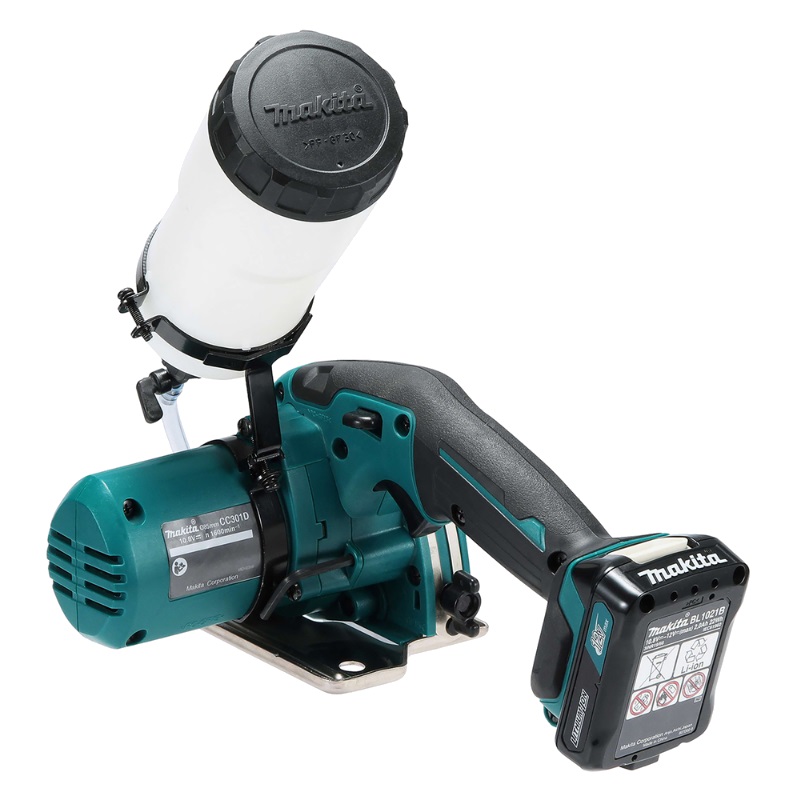 Аккумуляторная алмазная пила Makita CC301DWAE (2xАКБ Li-ion 10.8 В, 2 Ач, ЗУ)