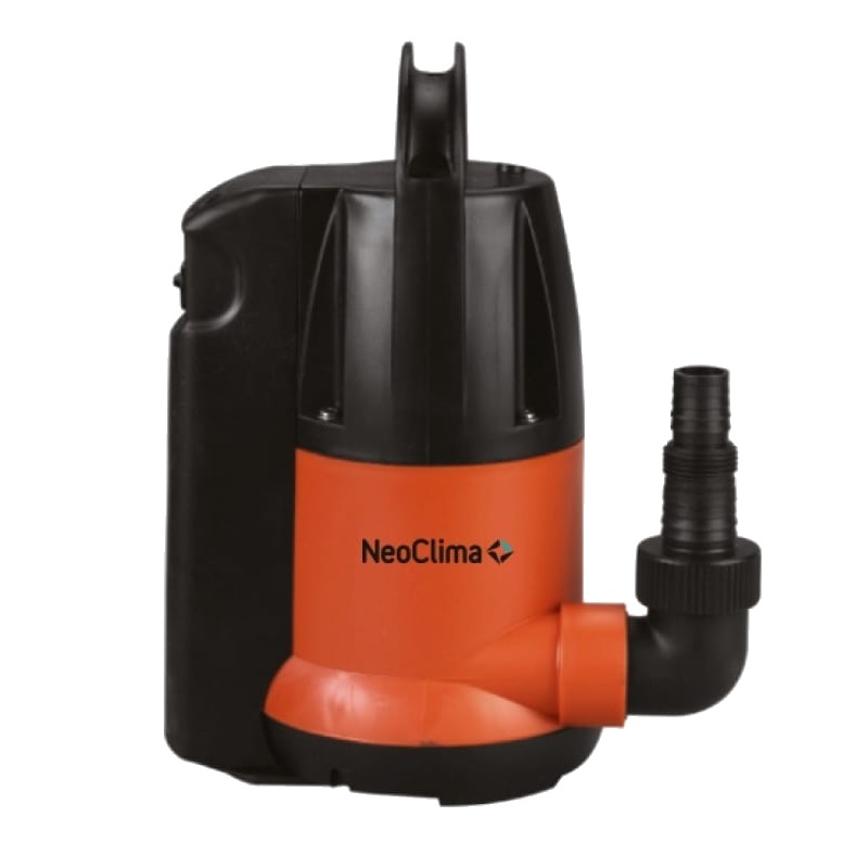 Дренажный насос для чистой воды NeoClima DP 400 CF со встроенным поплавком в Переславле