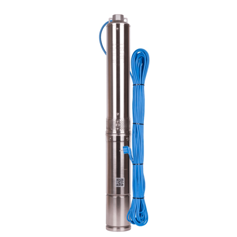 Насос скважинный Aquario ASP1.8E-25-90 3226, с встроенным конденсатором, кабель 25 м в Твери