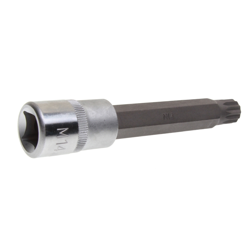 Бита-головка длинная JTC JTC-45714120 1/2" х M14, длина 120мм в Костроме