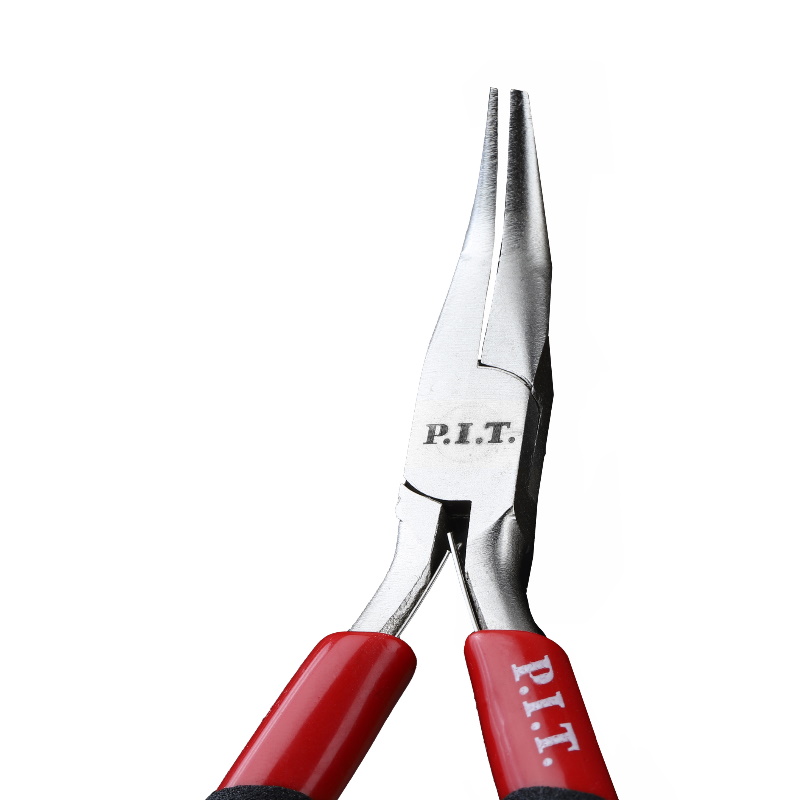 Длинногубцы P.I.T. cерия Advance HPLR06-0115B, мини, изогнутые (115 мм, сталь CR-V, 63HRC, пружина) в Переславле