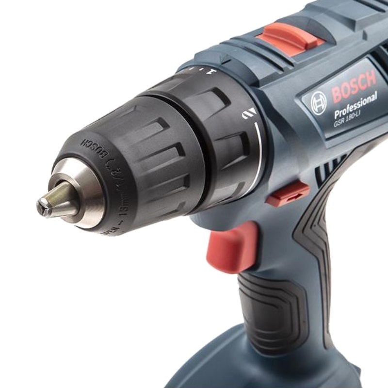 Дрель-шуруповерт аккумуляторная Bosch GSR 180-LI 0.601.9F8.109 (АКБ 2x18В/2Ач, ЗУ, в кейсе) в Переславле