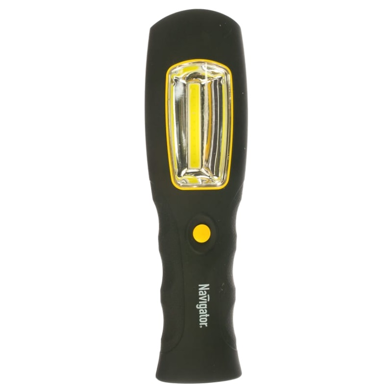 Фонарь светодиодный Navigator 94 939 NPT-W01-3AAA 276392, 1LED COB 3 Вт, 1LED 1 Вт, крюк, магнит в Угличе