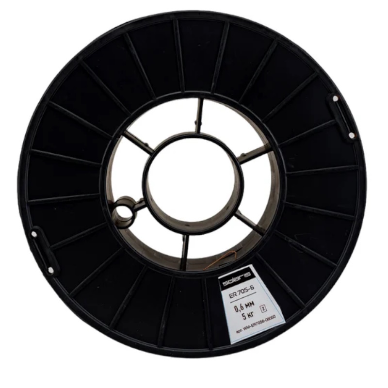 Проволока сварочная омедненная Solaris ER 70S-6 WM-ER70S6-06050, ф0, 6мм (катушка D200 5 кг) во Владимире