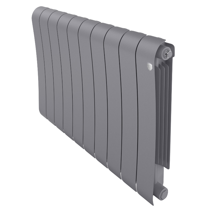 Радиатор биметаллический Royal Thermo Infinity 500 Silver Satin НС-1629785, 10 секций в Муроме