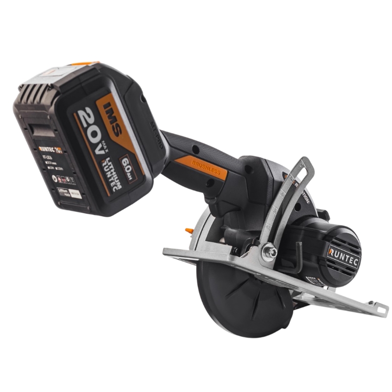 Пила циркулярная аккумуляторная Runtec PRO RT-CS1080, 140*20 мм, 20В, 1*6Ач в Череповце