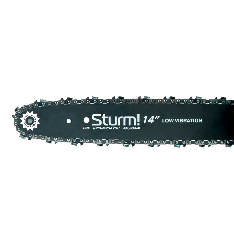 Аккумуляторная цепная пила Sturm CSC3614BL (2xLi-ion 18 В, 1BatterySystem, шина 35 см, без АКБ и ЗУ) в Рыбинске