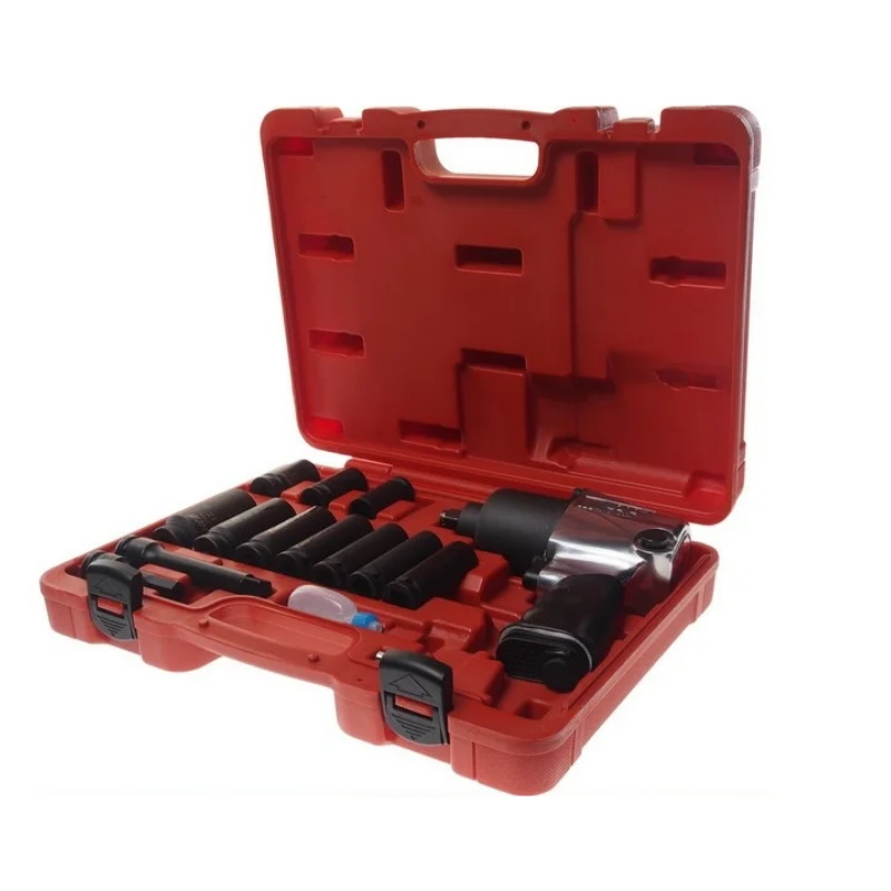 Набор шиномонтажника JTC JTC-7663K1 15 предметов в кейсе включает пневмогайковёрт-3202 - 12 624 Nm 14516₽