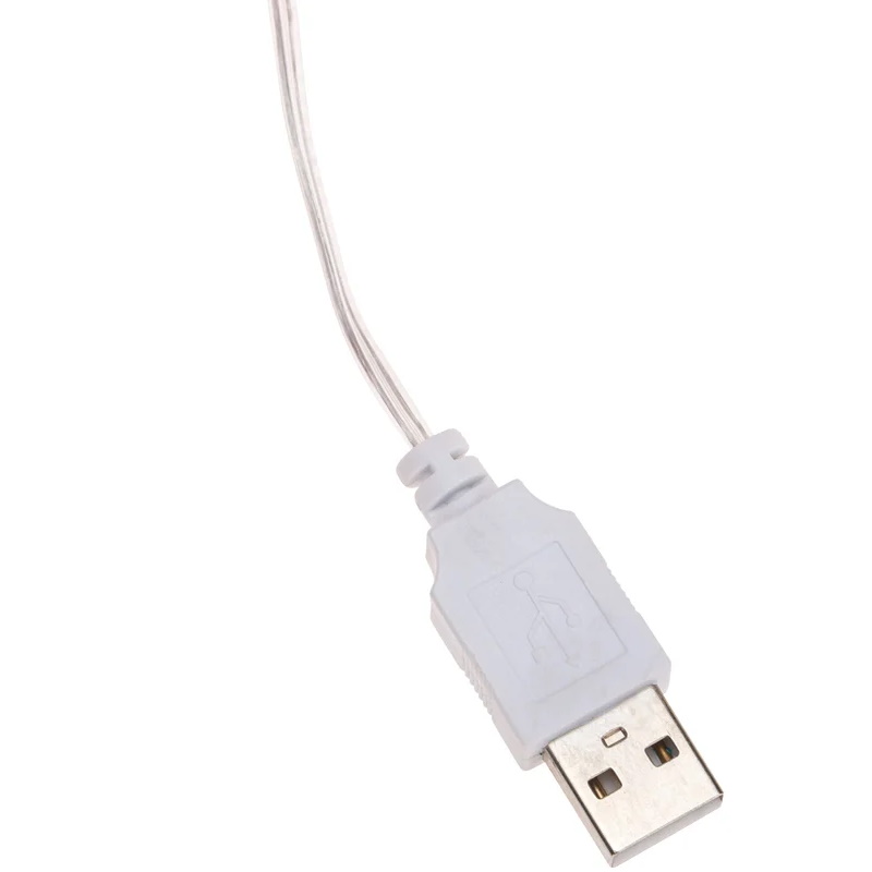 Фонарики тайские Neon-Night 304-010 1841847, Перламутр 5м 25LED тепл. бел. питание USB в Иваново