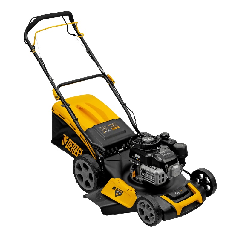 Газонокосилка бензиновая Denzel GLR-460SP-ZS, 3,5 л.с., ширина скашивания 46 см, самоходная, 58824 в Иваново