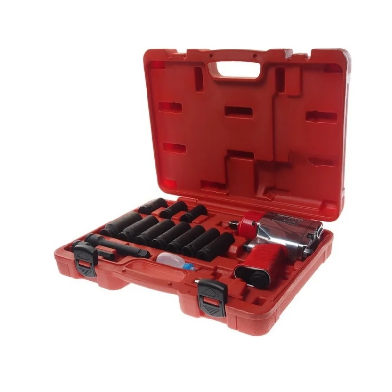 Набор шиномонтажника JTC JTC-7663K2 15 предметов в кейсе включает пневмогайковёрт-5812 - 12 1085 Nm 24309₽